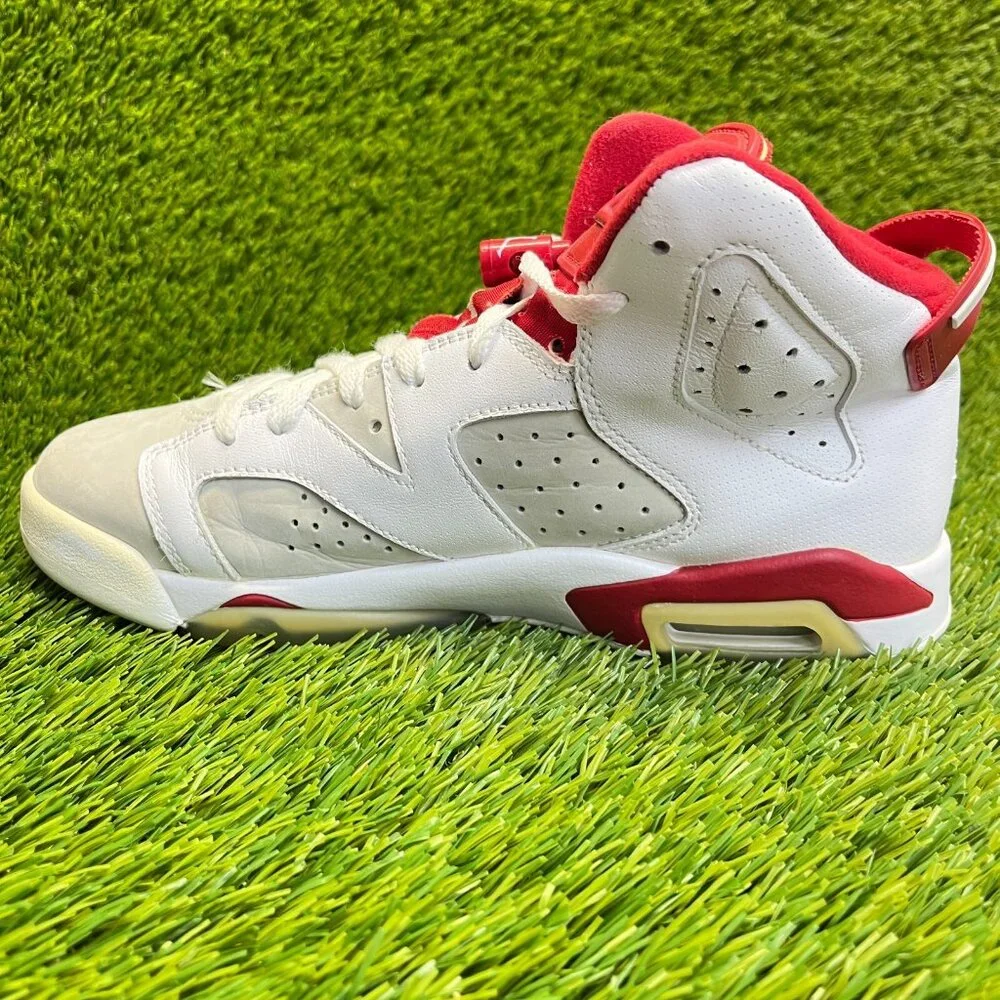 Nike Air Jordan 6 Retro‎ Alternate Hare Boys Size 6.5Y Basketball Shoes Sneakers